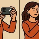 IQ-test: Find 3 forskelle på billederne af pigen med kameraet