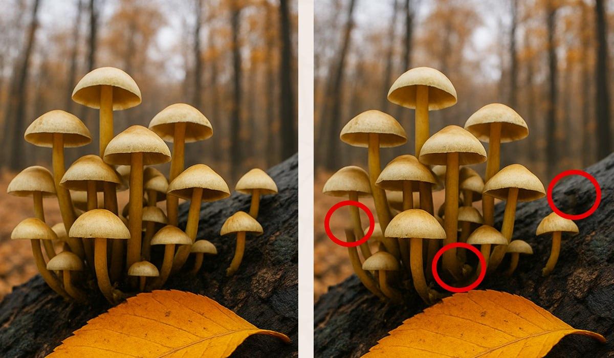 Find 3 forskelle på 11 sekunder: en hurtig IQ-test